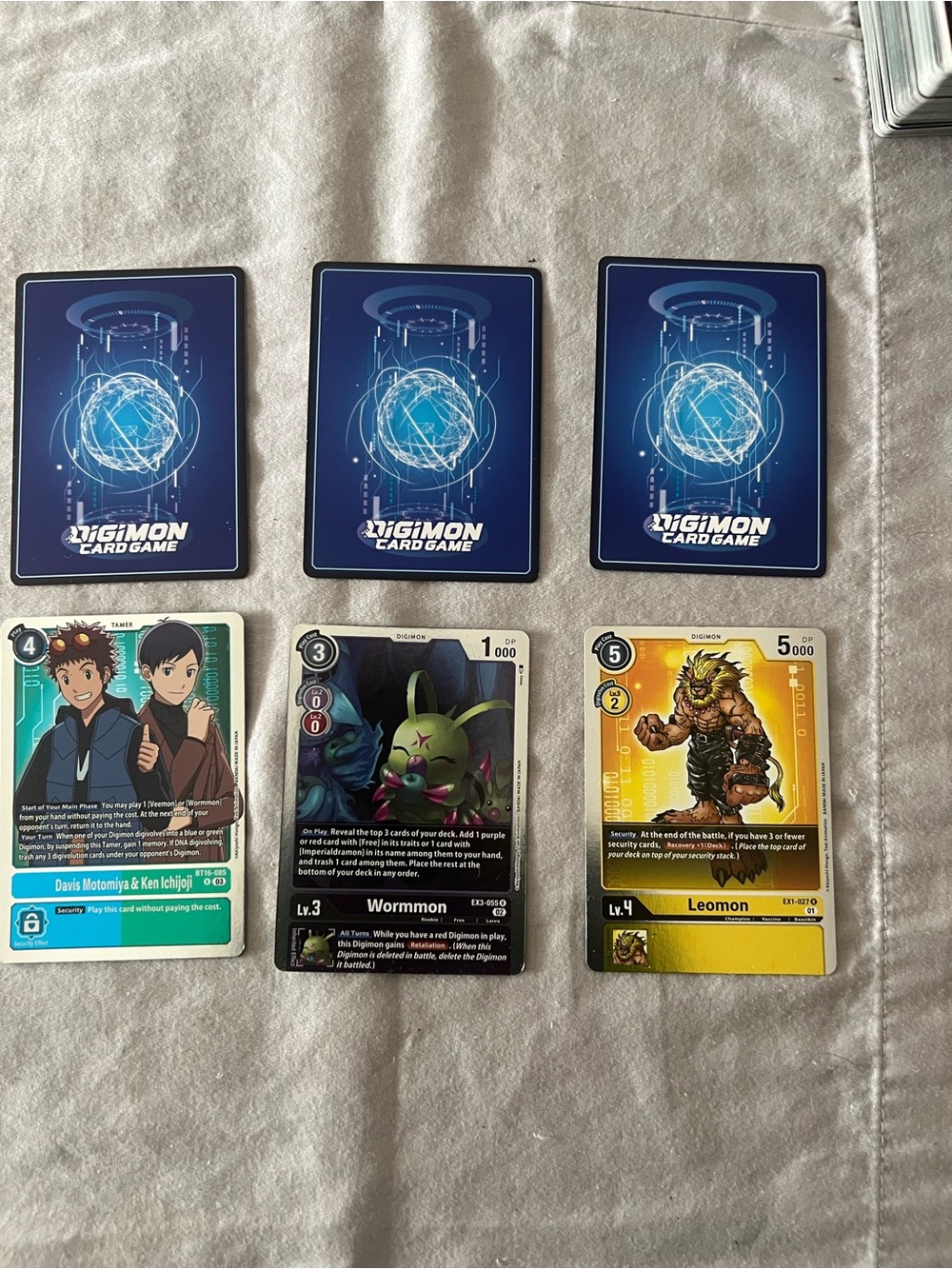 Starter Lot – Blue Backed Collectible Cards
